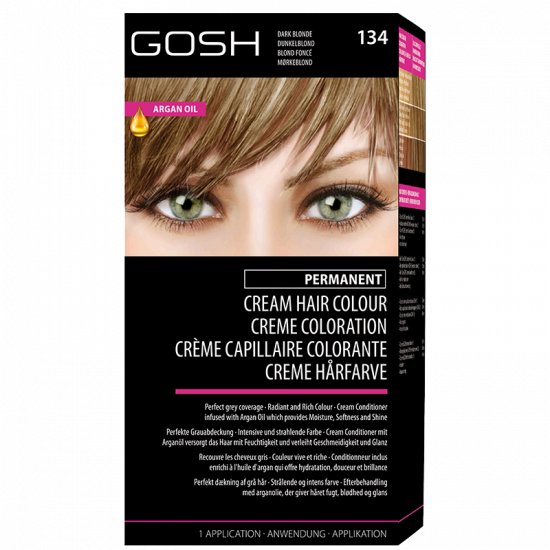 GOSH Cream Hair Colour Dark Blonde 134