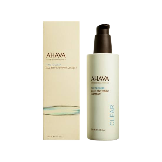 ahava all in one toning cleanser 250 ml.
