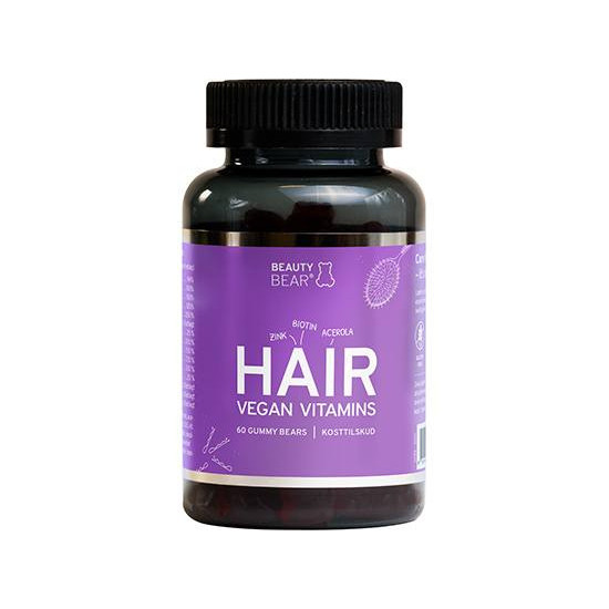 BeautyBear vitamins - HAIR - 60 stk.