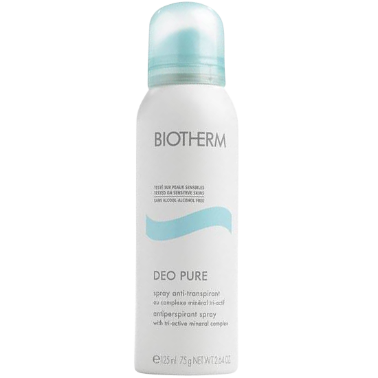 biotherm deo pure antiperspirant spray 125 ml.