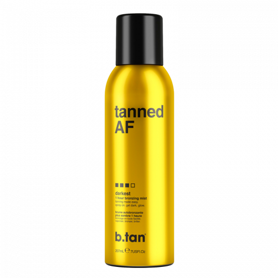 b.tan tanned AF 1 hour bronzing mist (spray) (200 ml)