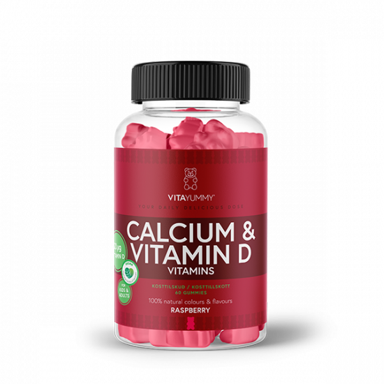 VitaYummy Calcium + D Vitamin Gummies (60 stk)
