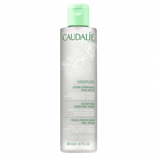 Caudalie Vinopure Clear Skin Purifying Toner (200 ml)
