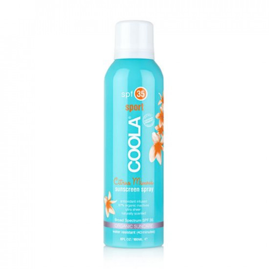 Coola Sport Continuous spray SPF 30 Citrus mimosa 177 ml.
