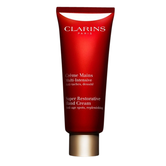 clarins super restorative hand cream 100 ml.