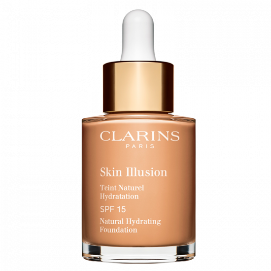 Clarins Skin Illusion Foundation SPF 15 110 Honey (30 ml)