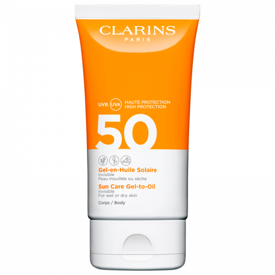 Clarins Sun Body Care Gel-To-Oil SPF 50 (150 ml)