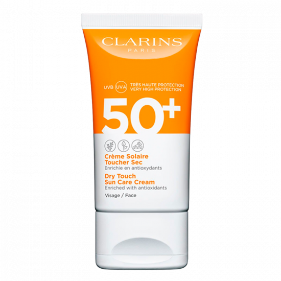 Clarins Sun Face Dry Touch Sun Care Cream SPF 50+ (50 ml)
