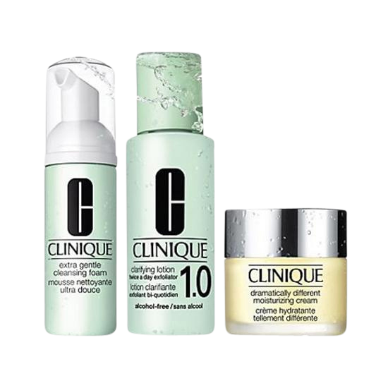 clinique 3-step skin type 1+2