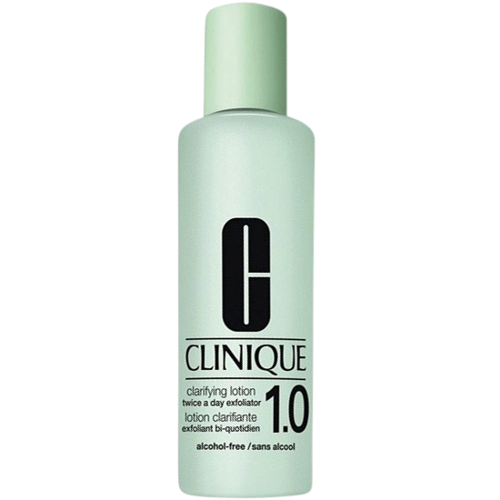 clinique clarifying lotion 1.0 twice a day 400 ml.
