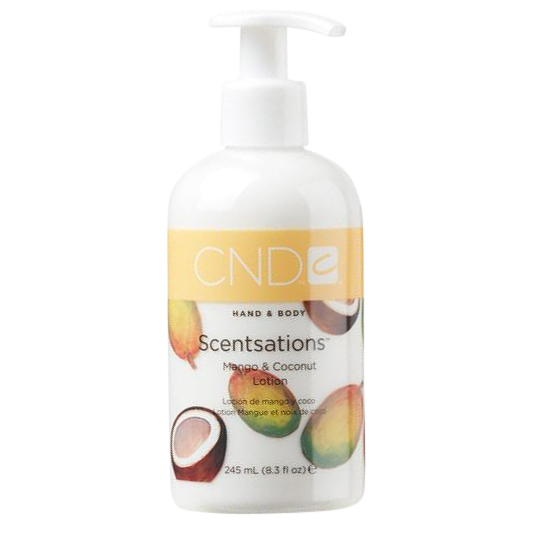 cnd scentsations mango and coconut lotion 245 ml.