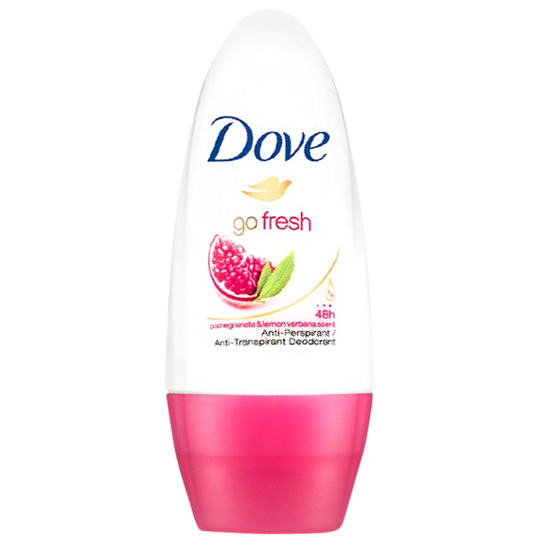dove go fresh roll-on deodorant pomegranate