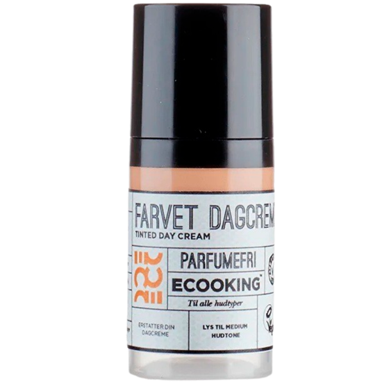 Ecooking Farvet Dagcreme Parfumefri (30 ml)