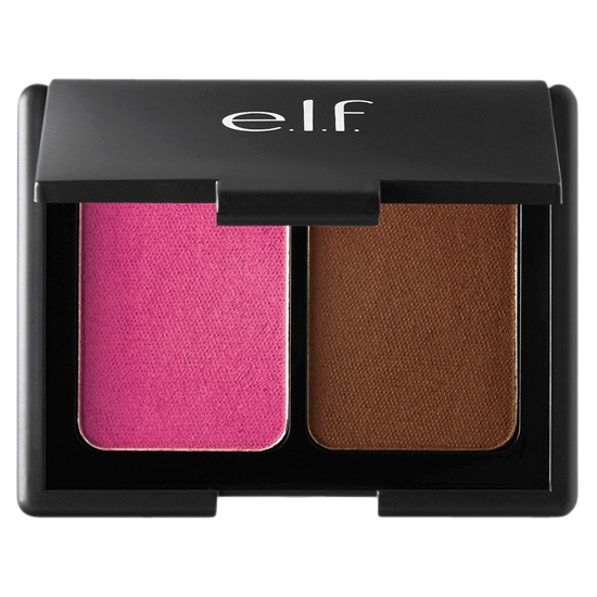 elf makeup aqua-infused blush and bronzer violet 8.5 g.