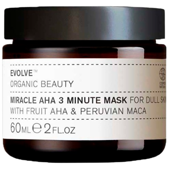 Evolve Organic Beauty Miracle AHA 3 Minute Mask (60 ml)