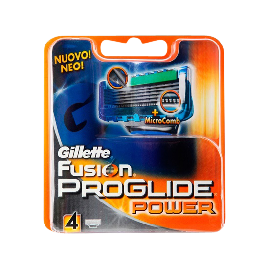 Gillette Fusion Proglide Power Barberblade (4 stk.)