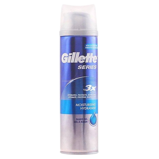gillette moisturising hydratant shave gel 200 ml.