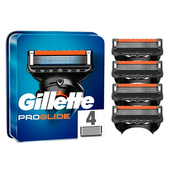 Gillette Fusion Proglide Blades 4 stk