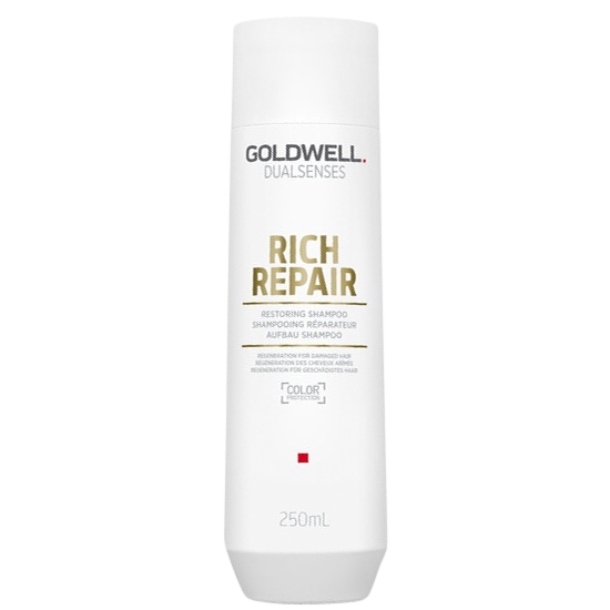 goldwell dualsenses rich repair restoring shampoo 250 ml.