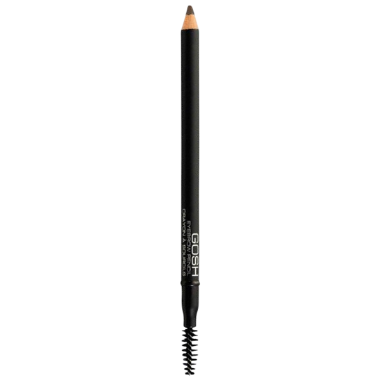gosh eyebrow pencil 02 soft black 1.2 g.