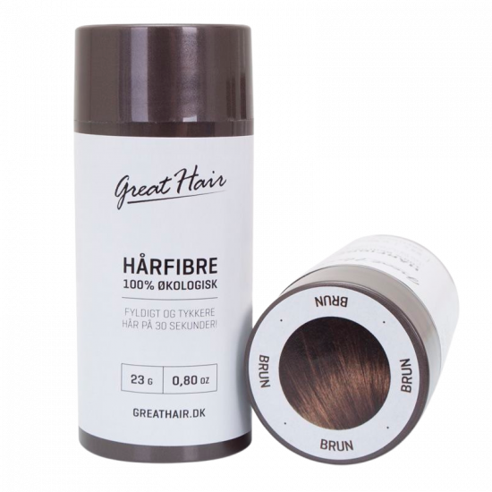Great Hair Hårfibre (Brun)
