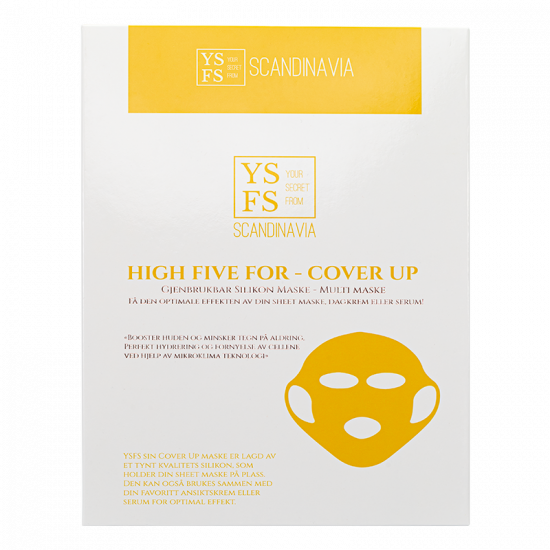 YSFS Cover Up Mask Yellow