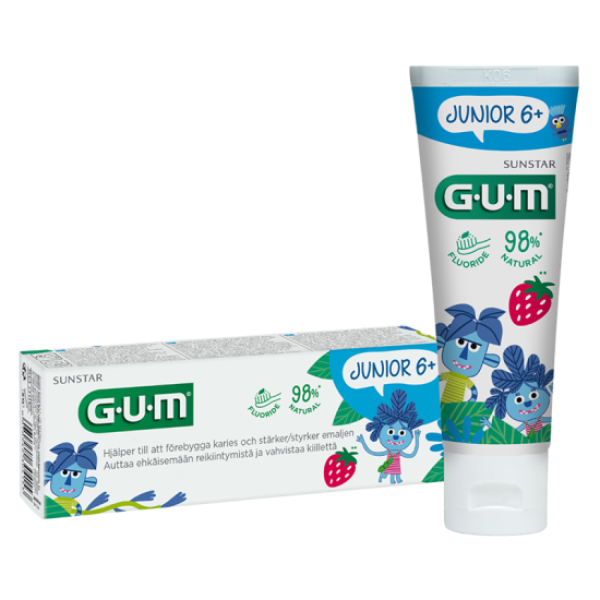 GUM Tandpasta Junior 6+ Tutti Frutti (50 ml)