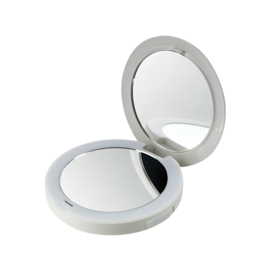 homedics compact led pocket mirror
