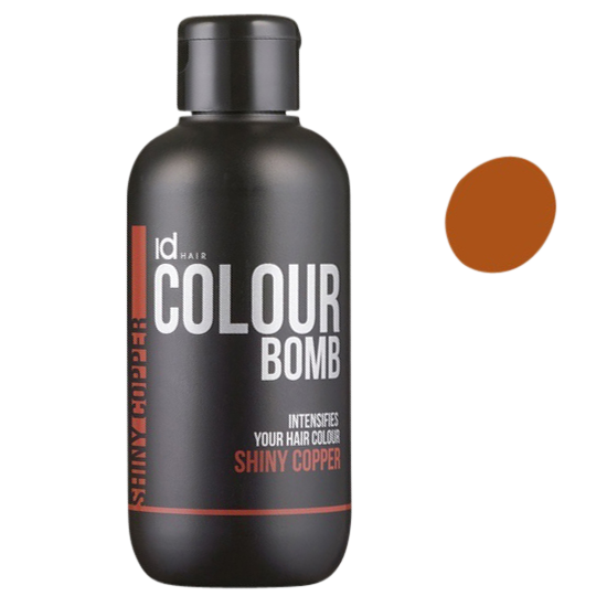 idhair colour bomb shiny copper 250 ml.