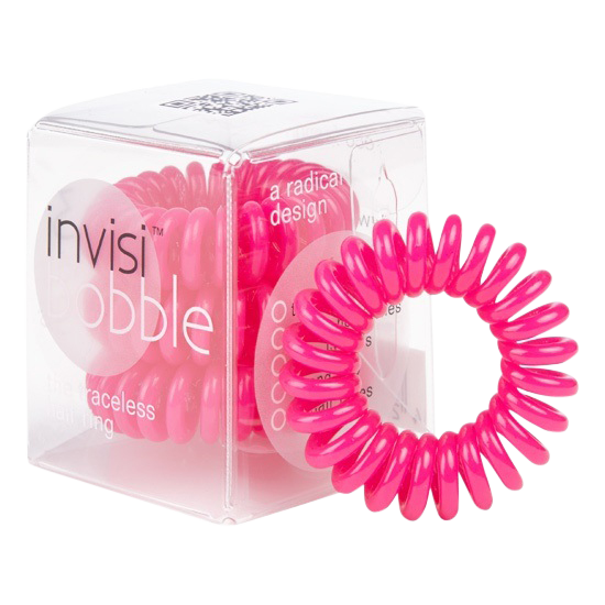 invisibobble spiral elastikker candy pink 3 stk