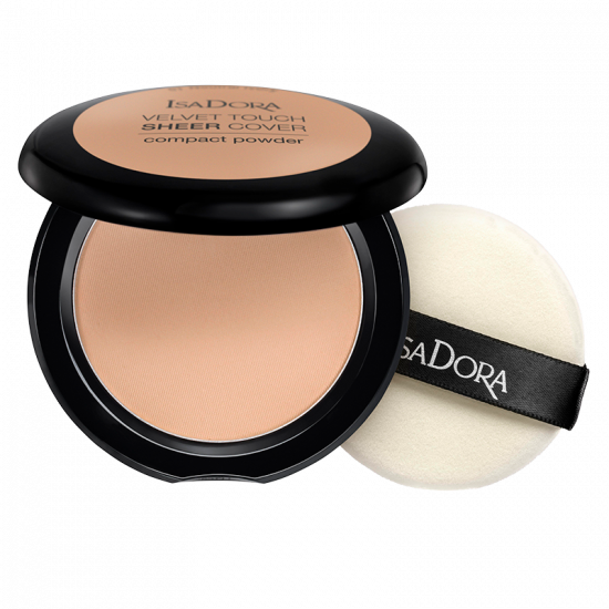 IsaDora Velvet Touch Sheer Cover Compact Powder 46 Warm Beige (10 g)