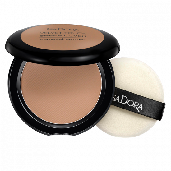 IsaDora Velvet Touch Sheer Cover Compact Powder 48 Neutral Almond (10 g)