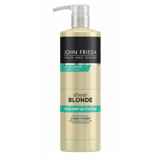 John Frieda Sheer Blonde Highlight Activating Moisturising Conditioner 500 ml