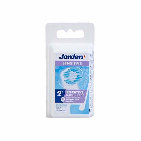 Jordan Sensitive Brush Heads (2 stk)
