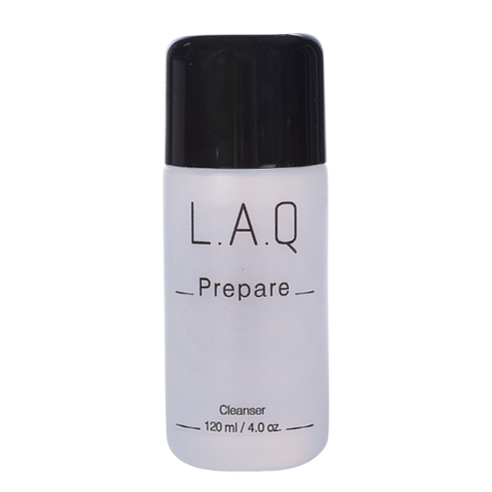 l.a.q shield prepare cleanser 120 ml.