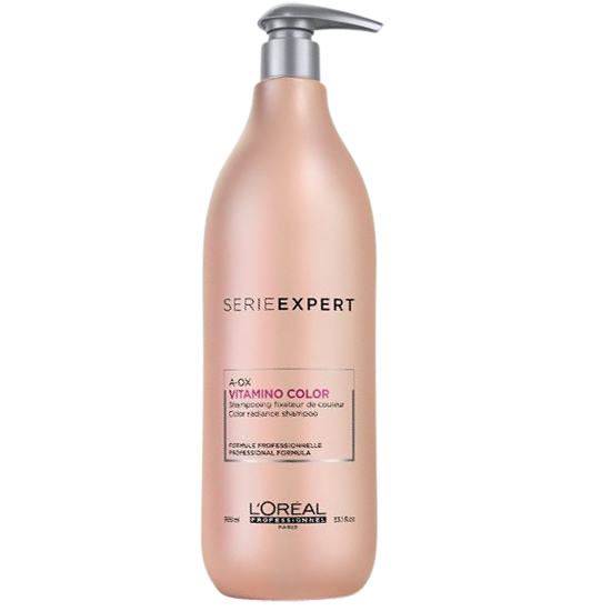 loreal pro. serie expert a-ox vitamino color shampoo 980 ml.
