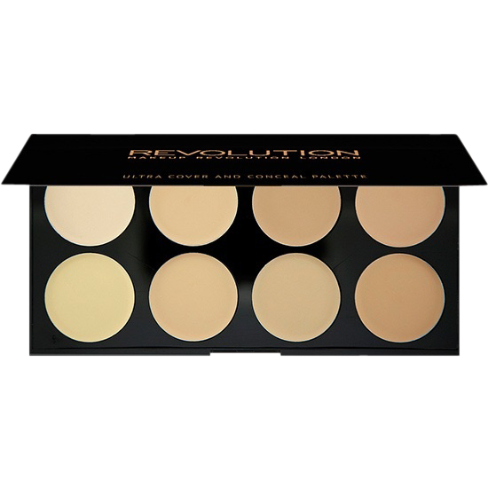 makeup revolution ultra cover and conceal palette light 10 g.