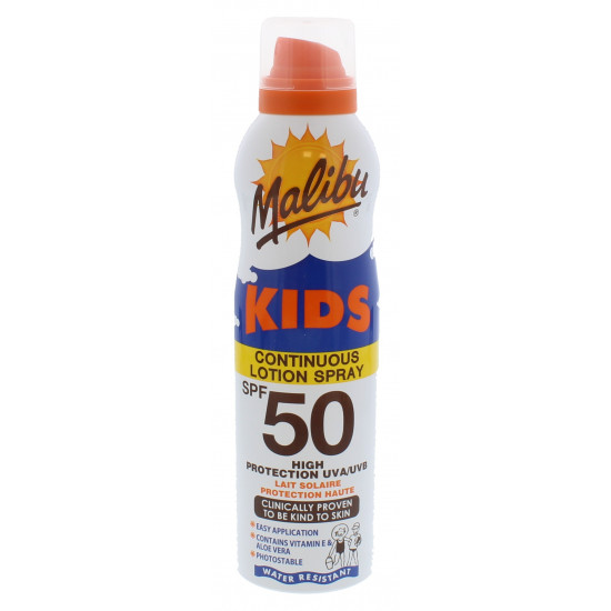 Malibu Kids Continuous Spray Lotion SPF50 175 ml