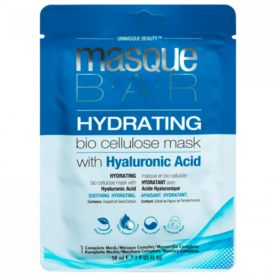 MasqueBar Bio Cellulose Hydrating Mask (54 ml)