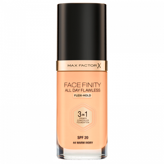 Max Factor All Day Flawles 3in1 Foundation W44 Warm Ivory (34 ml)