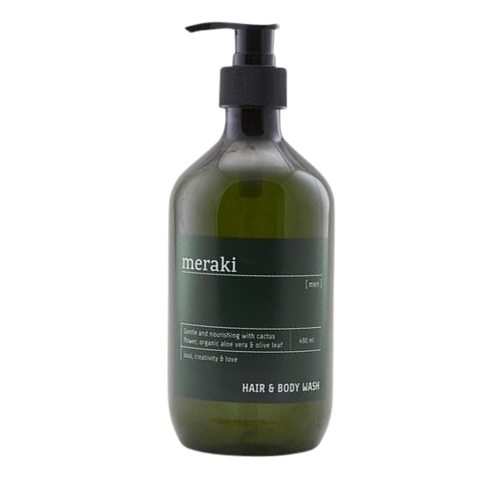 meraki men hair and body wash 490 ml.