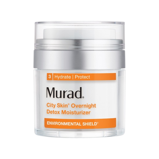 murad environmental shield city skin overnight detox moisturizer 50 ml.
