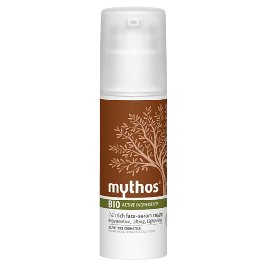 mythos 24h rich face serum cream 50 ml