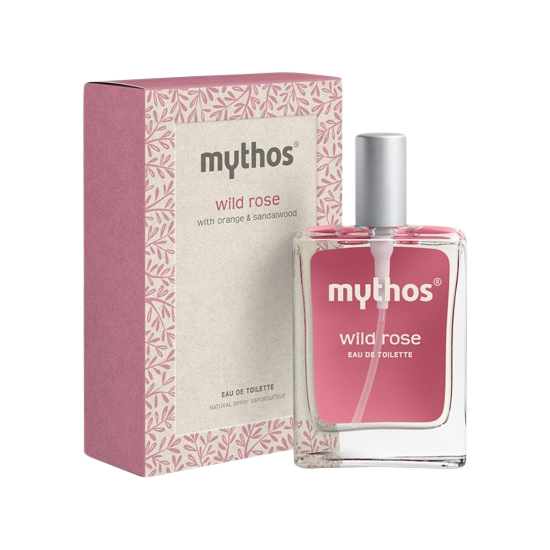 mythos eau de toilette wild rose 50 ml