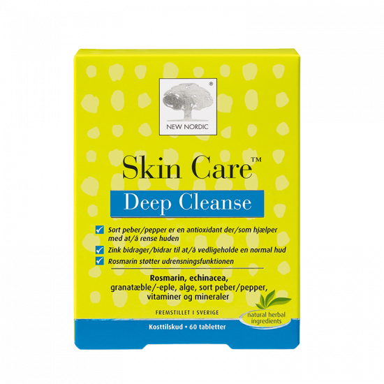 New Nordic Skin Care Deep Cleanse (60 tab) 