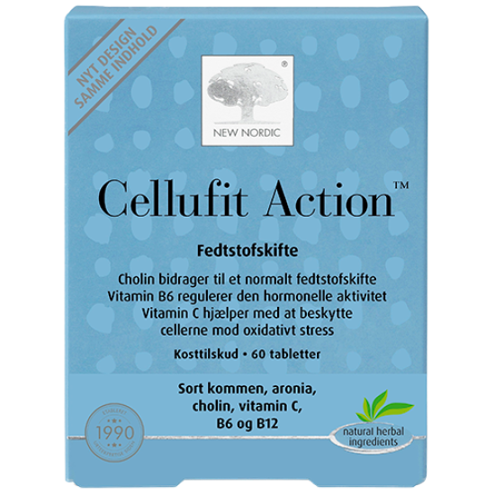 New Nordic Cellufit Action (60 tabletter)