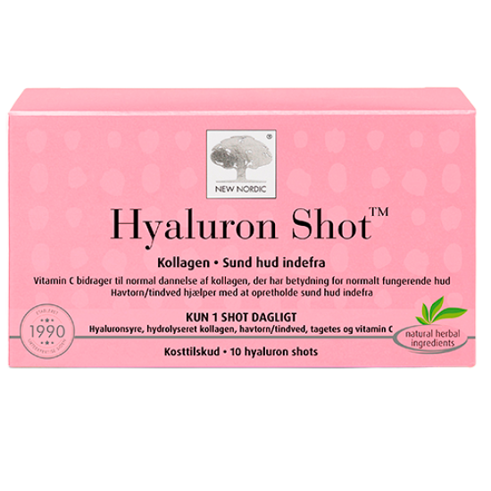 New Nordic Skin care Hyaluron shot (10 x 15 ml)