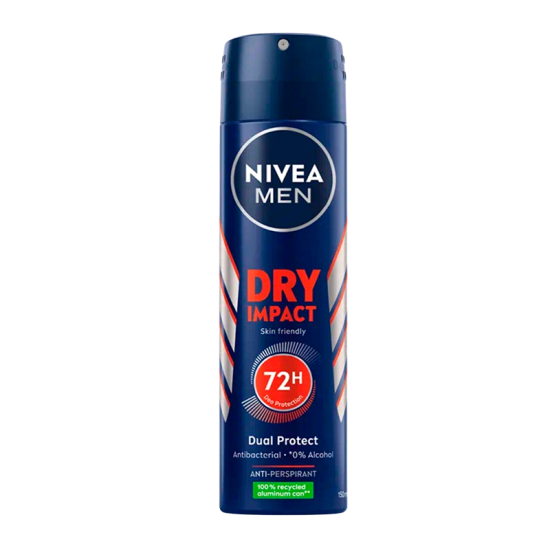 Nivea for Men Dry Impact Male Spray (150 ml) 