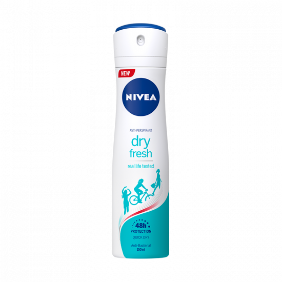 Nivea Dry Fresh Female Spray (150 ml)