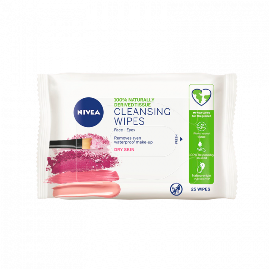 Nivea Gentle Cleansing Wipes (25 stk)